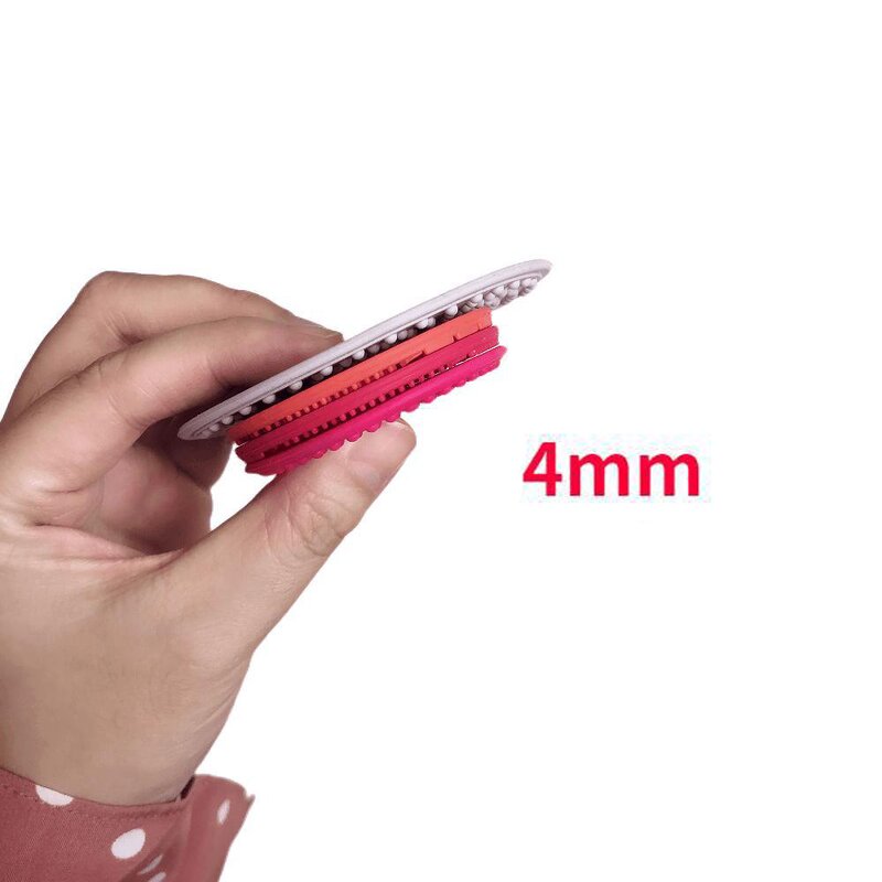 Makeup Brush Cleaner Mat Manufacturer - 8 cm Multi Color Cosmetic Brush Cleaning Pad Black White Pink