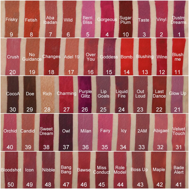 Lipstick Manufacturer - Colors OEM Private Label Custom Makeup Matte Waterproof Accept Dropshipping