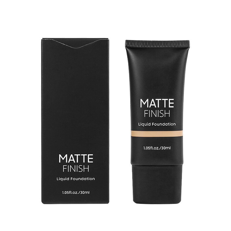 Liquid Foundation Manufacturer - 10 Color Full Cover Waterproof Organic Private Label Custom Logo Vegan Matte