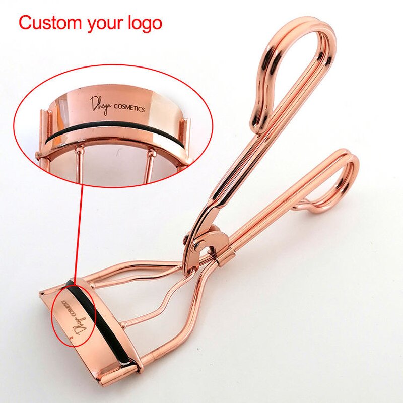 Eyelash Curler Manufacturer - Custom Logo Eye Beauty Professional Mini Magic Curl Stainless Steel Private Label