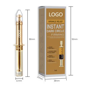 Eye Serum Manufacturer - Private Label 60 Seconds Instant Wrinkle Area Moisturizer for Dark Circles