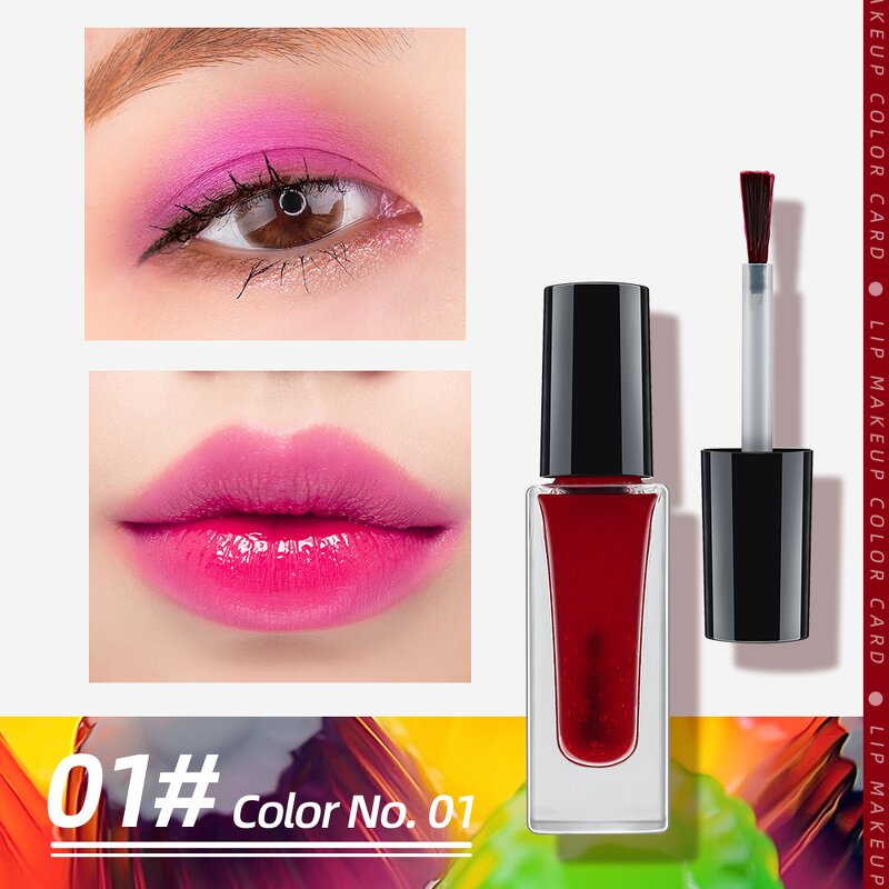 Tinted Lipstick Manufacturer - Custom Logo Water Soft Mist Jelly Water Mask Triple Use for Blush Eyeshadow No Color Loss