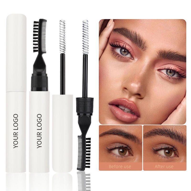 Eyebrow Gel Pen Manufacturer - Waterproof Eye Brow Styling Sculpting Lamination with Brush Private Label Setting Freeze Clear