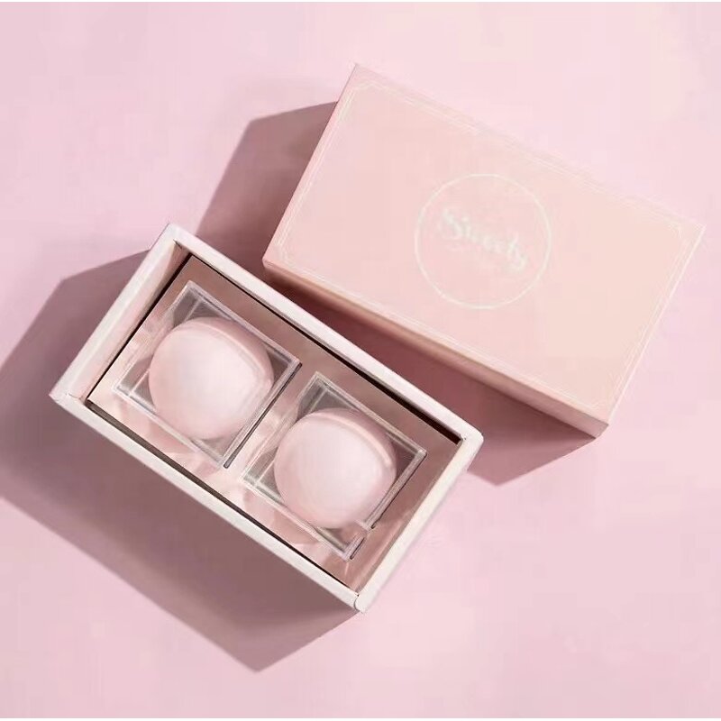 Makeup Sponge Manufacturer - Free Sample Light Pink Super Soft Candy MINI Mochi Laxte Free Biodegradable