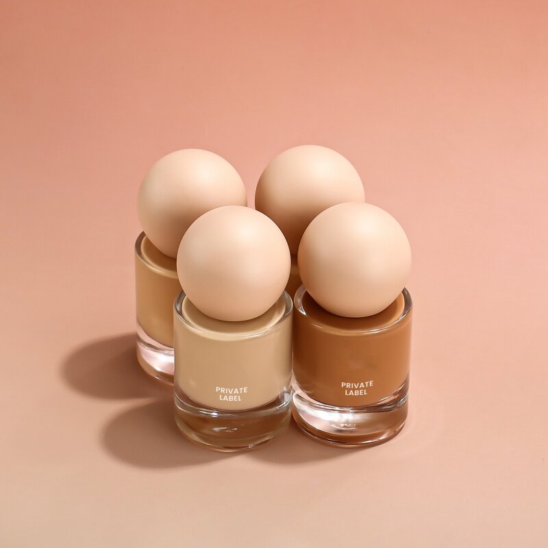Liquid Foundation Manufacturer - Private Label Full Coverage Moisturizing Brightening Waterproof Long Lasting for Women