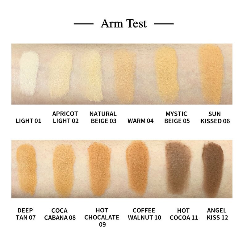 Pressed Powder Manufacturer - Private Label Vegan Wearing Oil Free Matte Palette Full Coverage Concealer