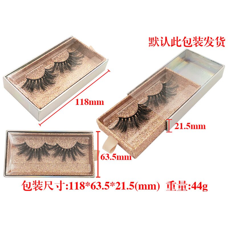Strip Eyelash Manufacturer - Wholesale 3D/5D/6D/25mm Colored Extension Real Mink Private Label Packaging Box