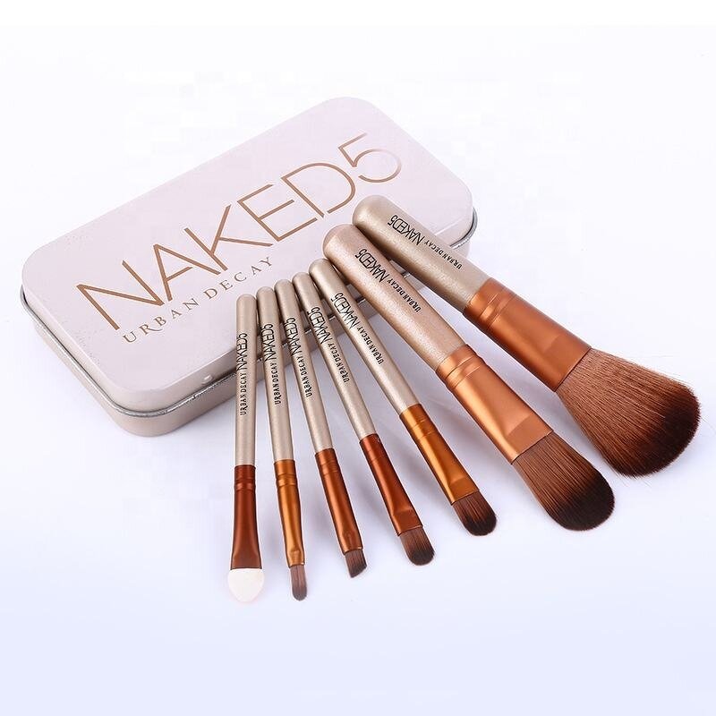 Makeup Brush Set Manufacturer - 2023 Popular Cheap 8pcs MINI Travel Super Soft Portable Full Manufacturer