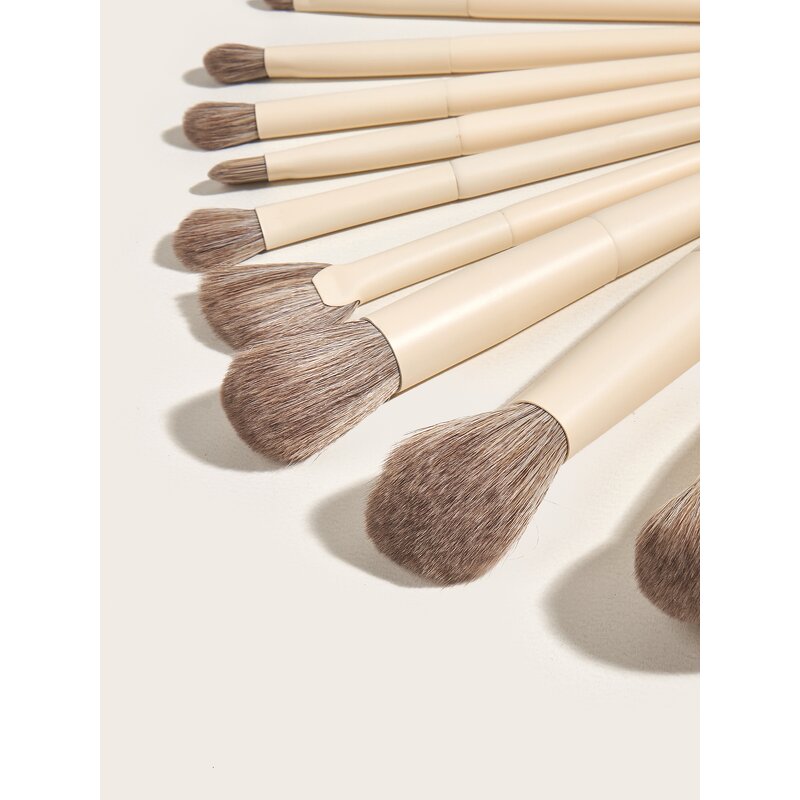 Makeup Brush Set Manufacturer - 10 Pcs High Quality Professional Soft Custom Logo Private Label With Bag Box