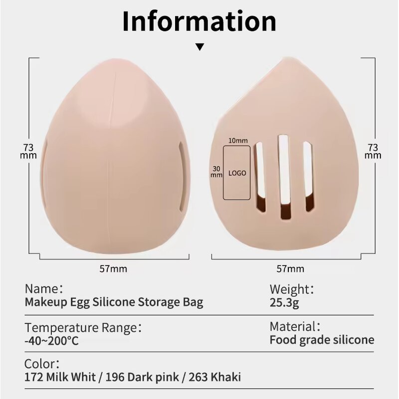 Makeup Sponge Holder Manufacturer - Custom Portable Washable Beauty Tool Kit Product Silicone