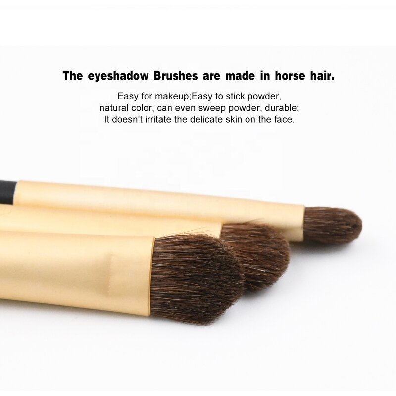 Makeup Brush Set Manufacturer - Wholesale Professional Black Private Label 7pcs Set