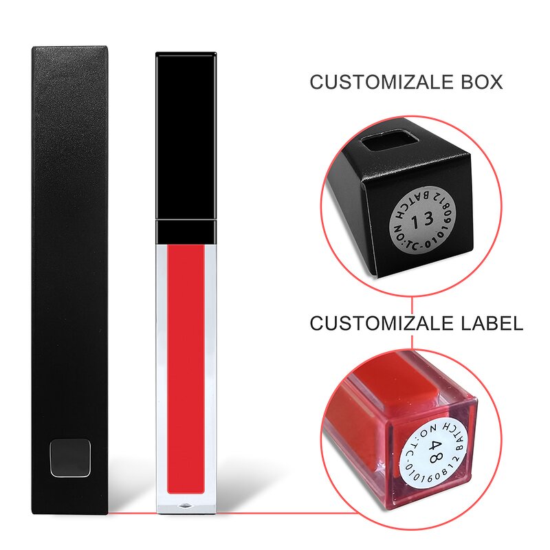 Liquid Lipstick Manufacturer - Factory Wholesale Makeup Your Own Waterproof 49 Colors Matte Private Label