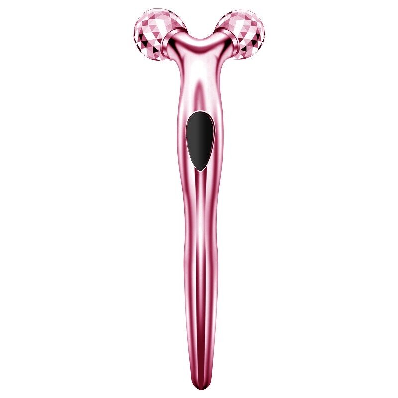 Face Massage Roller Manufacturer - Private Label Microcurrent V Face Lifting 360 Rotate Manual Body 3D