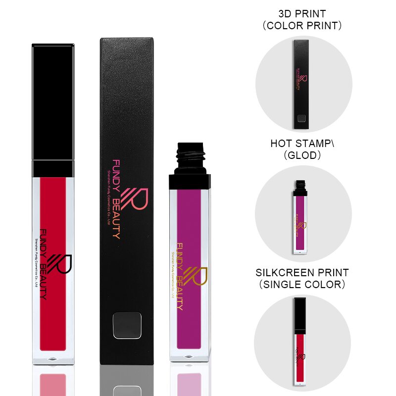 Liquid Lipstick Manufacturer - Factory Wholesale Makeup Your Own Waterproof 49 Colors Matte Private Label