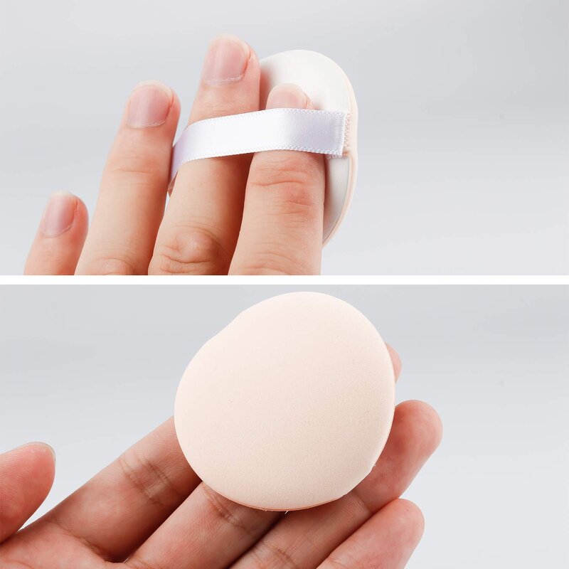 Powder Puff Manufacturer - Private Label Cotton for BB Cream Round Powder Puff
