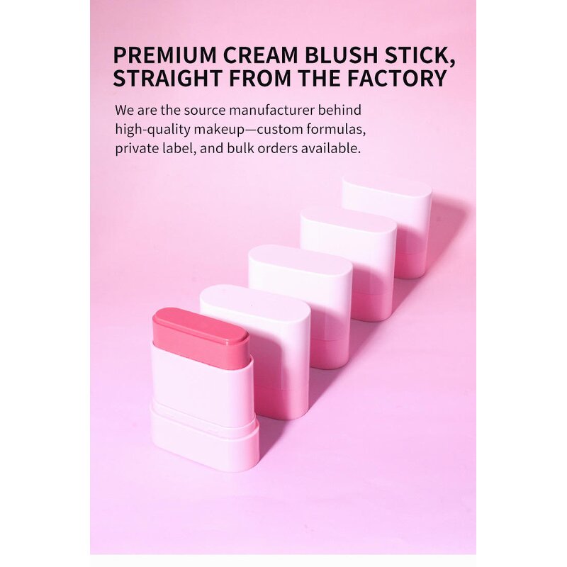 Blush Manufacturer - Private Label High Pigment Powder & Cream for Face Cheek Highlighter & Blush Stick