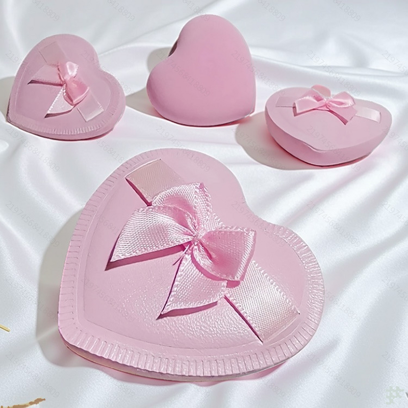 Makeup Sponge Manufacturer - Heart Bowknot Marshmallow Puff for BB Cream Foundation Dry and Wet Dual-Use