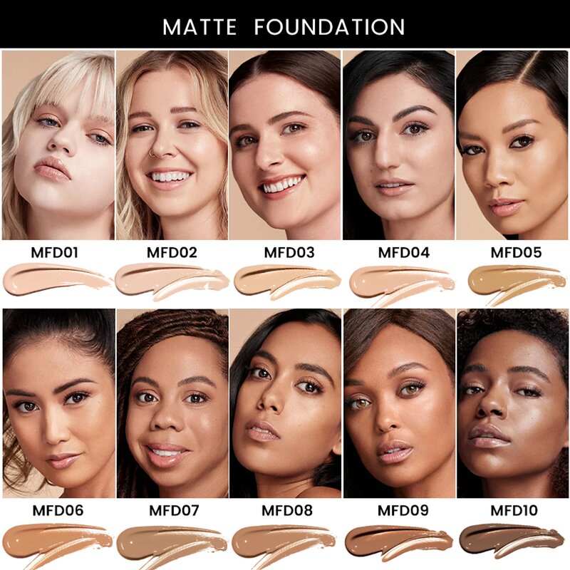 Liquid Foundation Manufacturer - Private Label Full Coverage Moisturizing Brightening Waterproof Long Lasting for Women