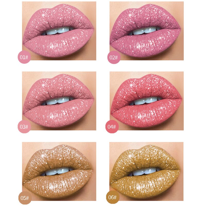 Lipgloss Set Manufacturer - Custom Brands 6 Color Suit Pink Cosmetics Plumping