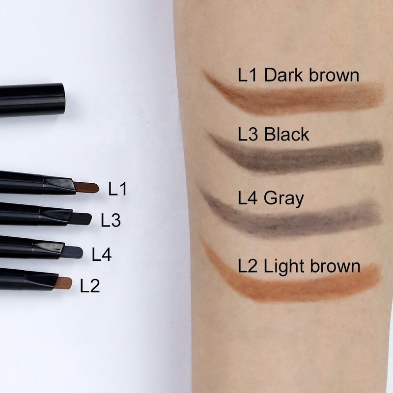 Eyebrow Pencil Manufacturer - OEM Wholesale Vegan 2 in 1 Waterproof Private Label Custom Logo