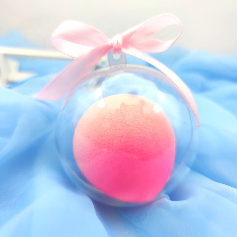 Makeup Sponge Manufacturer - 2023 Free Sample Fart Peach Shape Soft Gradient Color Cosmetic