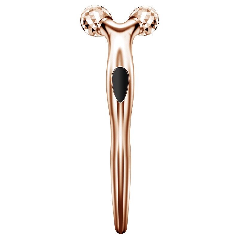 Face Massage Roller Manufacturer - Private Label Microcurrent V Face Lifting 360 Rotate Manual Body 3D