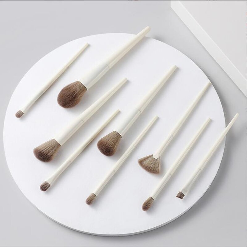 Makeup Brush Set Manufacturer - 10 Pcs High Quality Professional Soft Custom Logo Private Label With Bag Box
