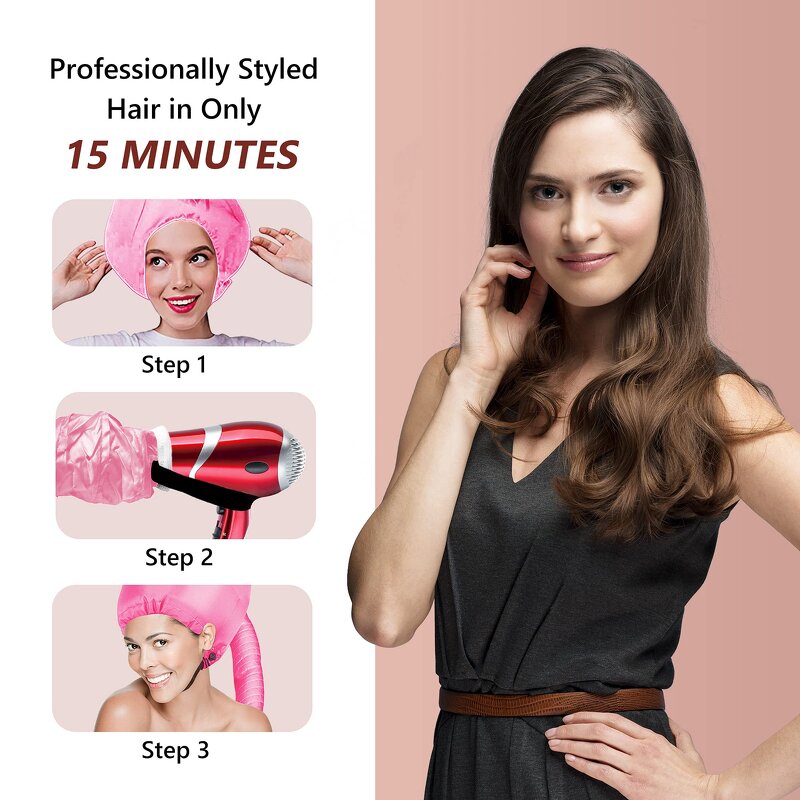 Hair Dryer Bonnet Manufacturer - Household Treatment Hat Deep Conditioning Warm Air Drying Baked Oil