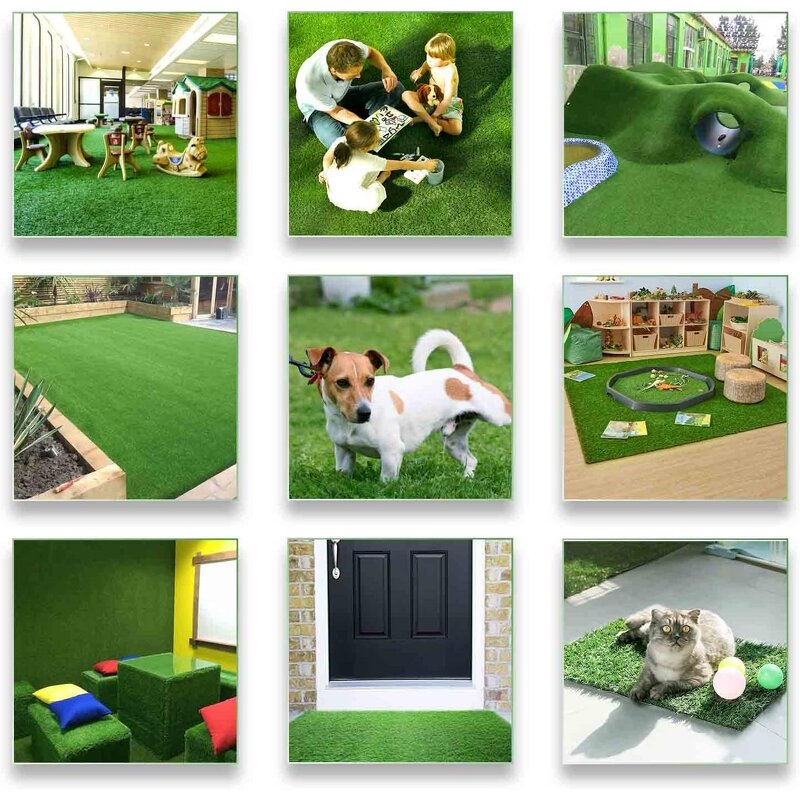 Pet Artificial Grass Manufacturer - Realistic Indoor Outdoor Decor Garden Lawn Synthetic Turf Mat