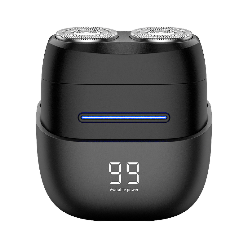 Portable Electric Shaver Manufacturer - Men Magnetic Rechargeable Twin Blade IPX7 USB Face Trimmer