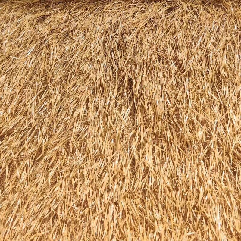 Plastic Artificial Turf Manufacturer - Waterproof Roof Tiles for Outdoor Bar Hut Seaside Pavilion