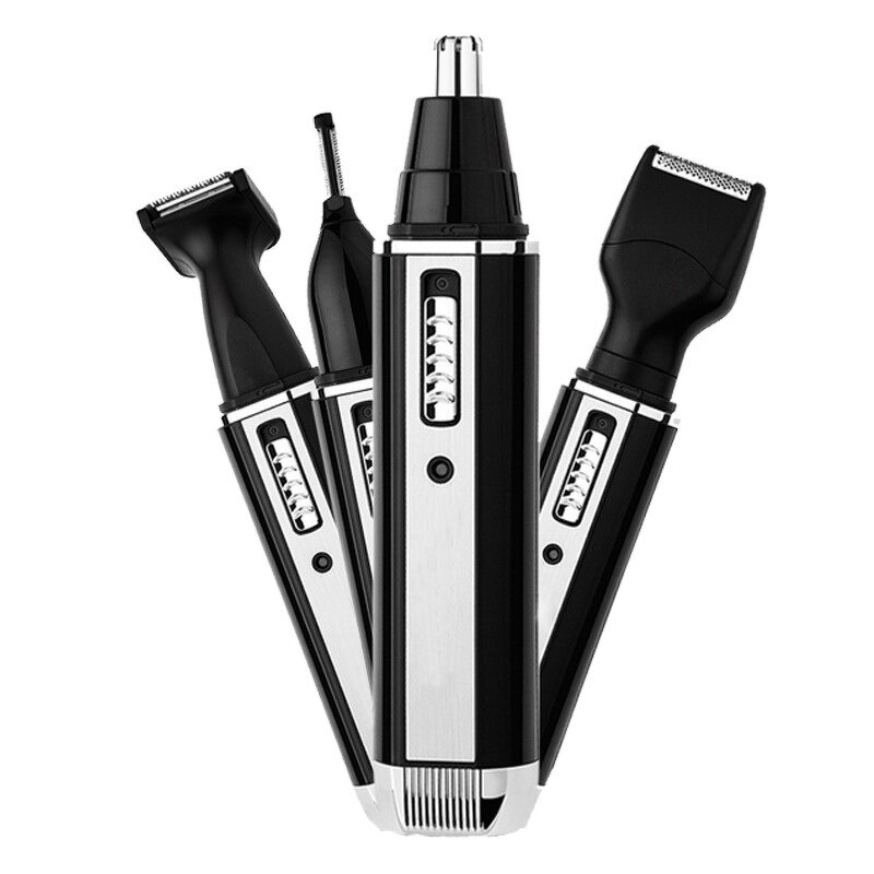 Electric Nose Trimmer Manufacturer - 4 in 1 Water Resistant Ear Shaver Beard Trimer Men Epilator
