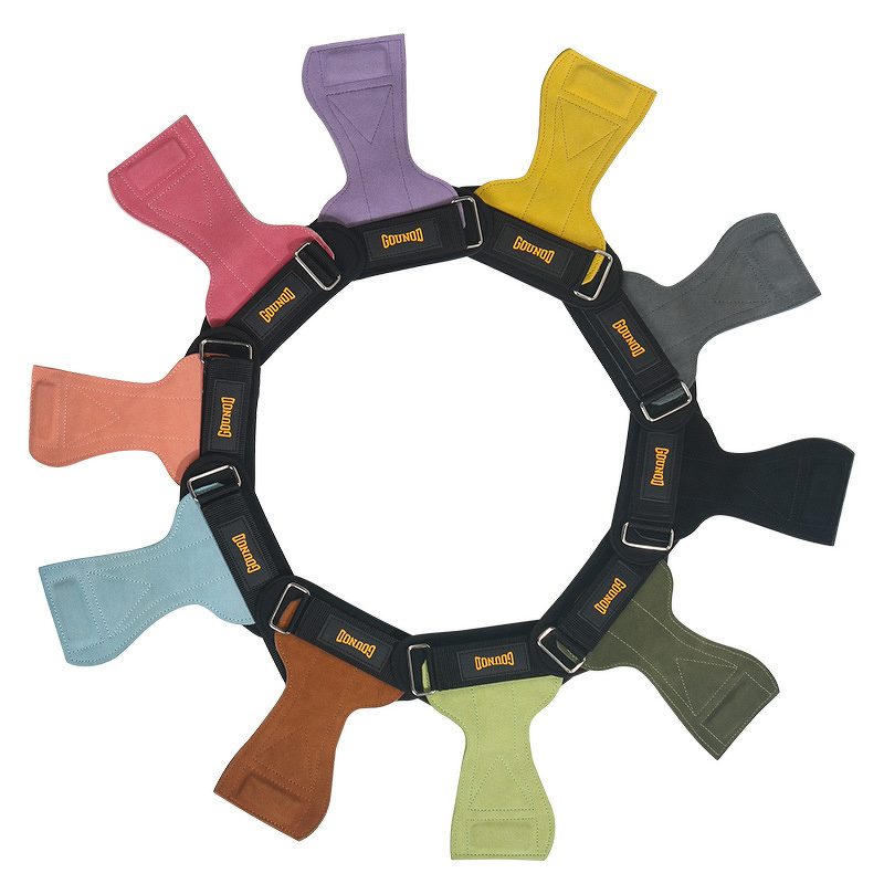 Gym Grips Manufacturer - Multiple Color Hand Palm Fitness Lifting Wrist Straps Weight Lifting Pads