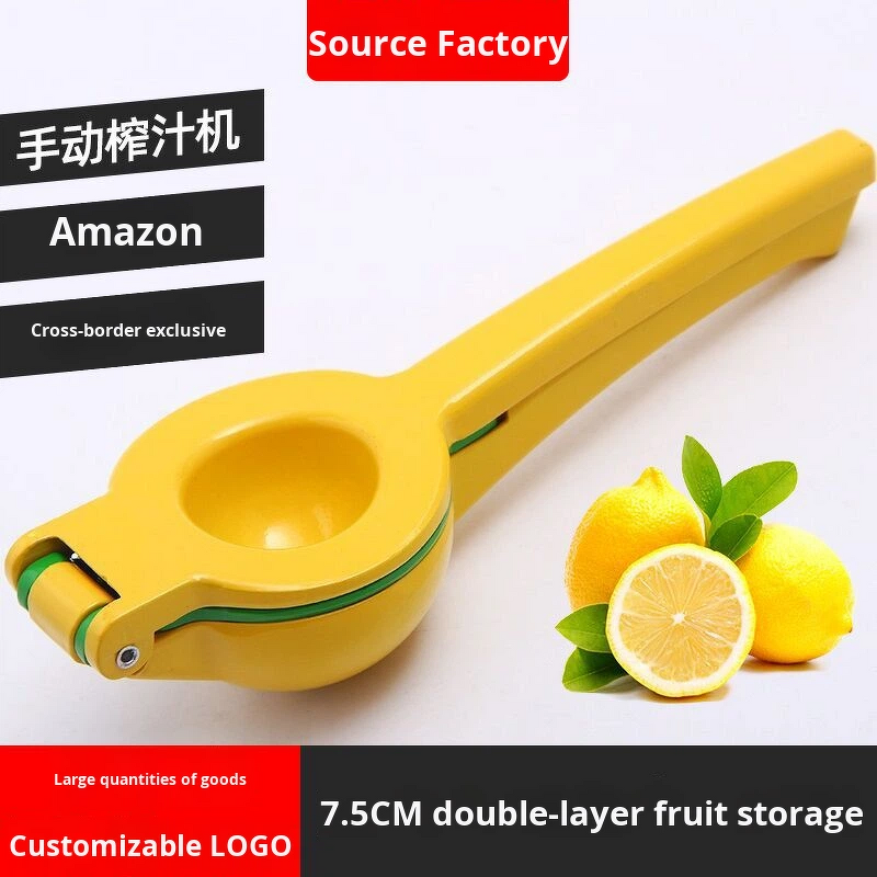 Lemon Squeezer Manufacturer - Kitchen 2-in-1 Sturdy Max Extraction Hand Juicer Citrus Press Tool