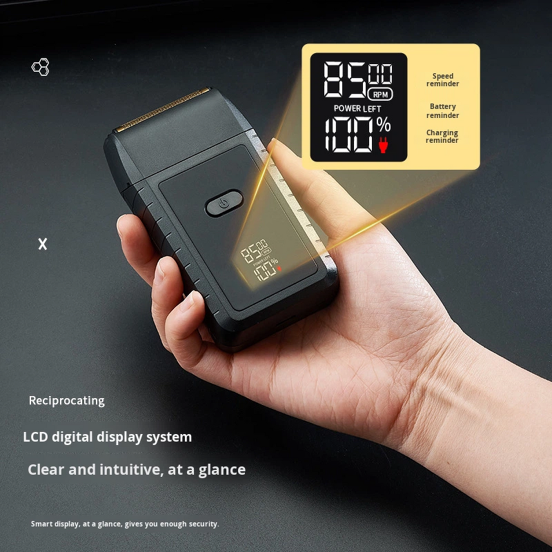 Bald Head Shaving Razor Manufacturer - Manual Household Special Whitening Reciprocating Shaver Tool