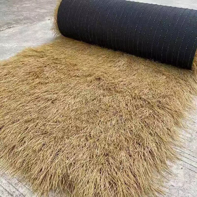 Plastic Artificial Turf Manufacturer - Waterproof Thatch Roof Tiles for Outdoor Bar Hut Pavilion