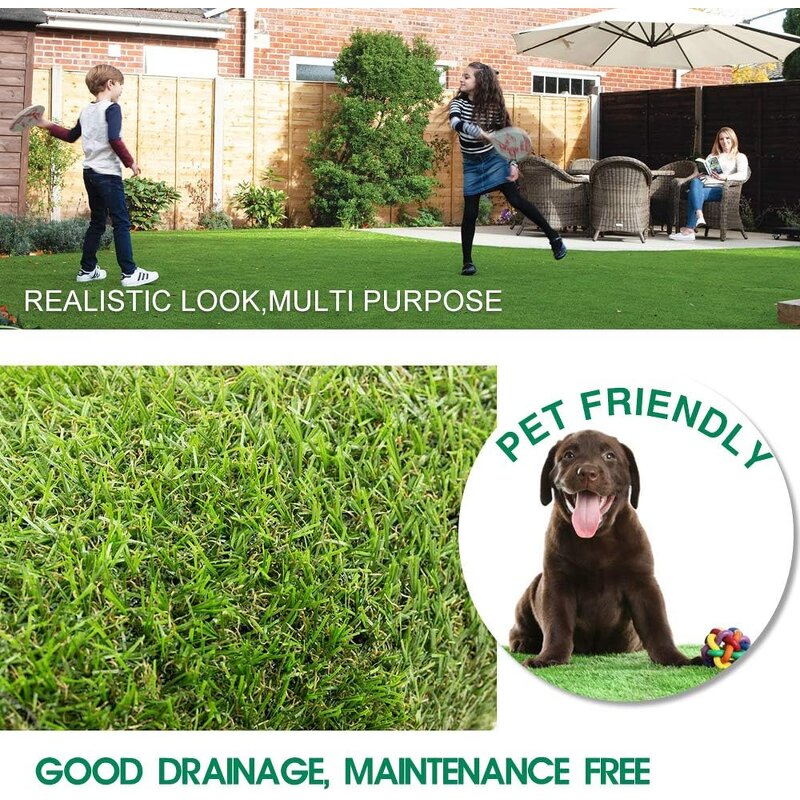 Pet Artificial Grass Manufacturer - Realistic Indoor Outdoor Decor Garden Lawn Synthetic Turf Mat