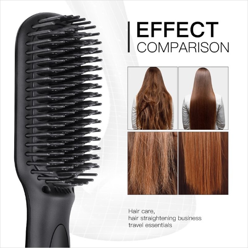 Hair Comb Brush Manufacturer - Multifunctional Beard Straightener Quick Hair Styler for Men