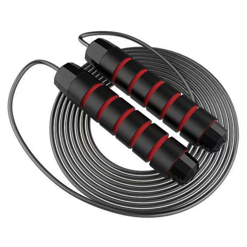Speed Jump Rope Manufacturer - PVC Steel Wire Bearing Weighted Fitness Weight Loss for Men Women Kids