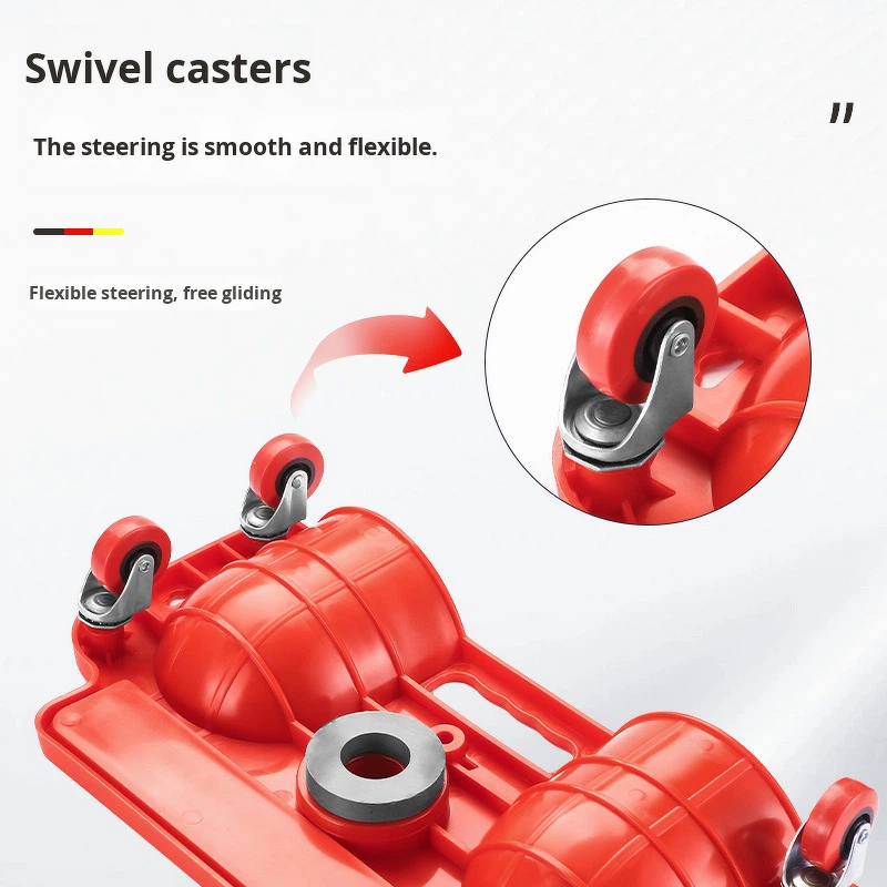 Rolling Knee Pad Manufacturer - ABS Platform with Wheels Built-In Tool Tray Cushioned Kneeling Pad