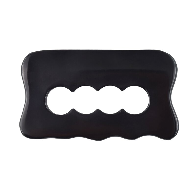 Bian Stone Gua Sha Manufacturer - Zenjoy Custom Black Oval for Face & Body Therapy Commercial & Home Use