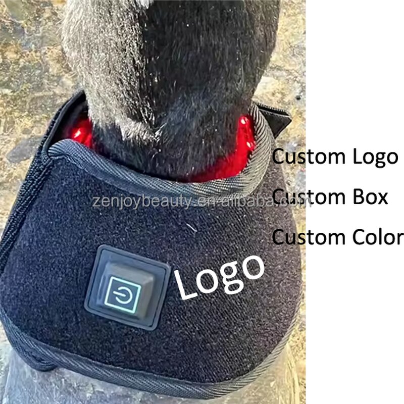 Horse Red Light Therapy Belt Manufacturer - Built-In Battery 660nm 850nm Wrap for Equine Pain Relief