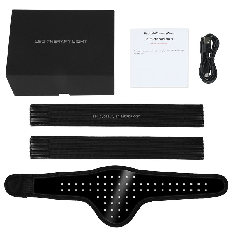 Equine Therapy Pad Manufacturer - Built Battery 660nm 850nm Infrared for Neck Poll Massage Wrap
