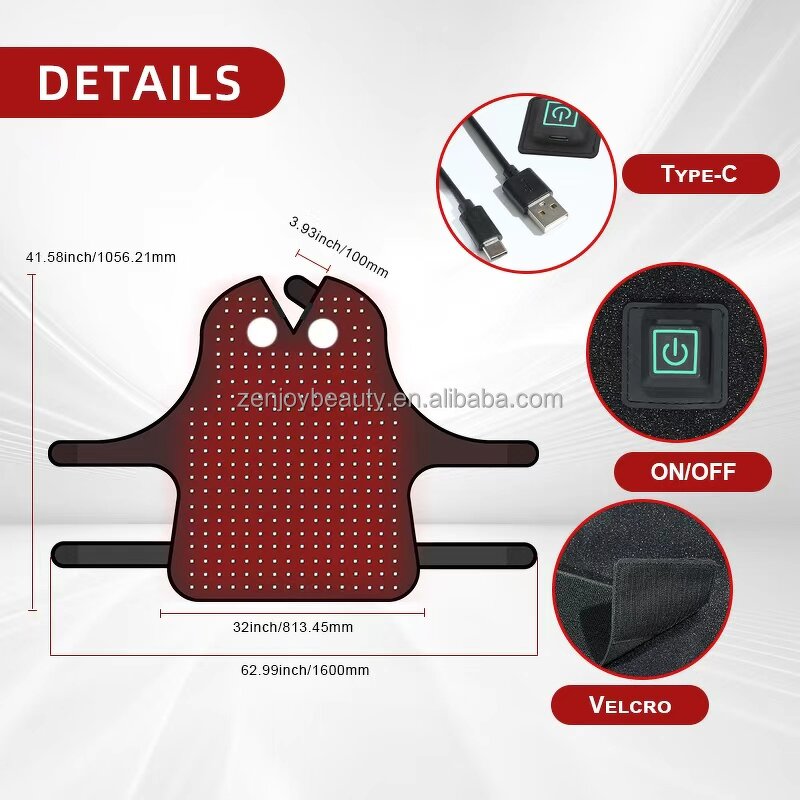 Horse Red Therapy Light Hood Manufacturer - for Racing Pain Relief Neck 660nm 850nm Infrared Injury Wrap