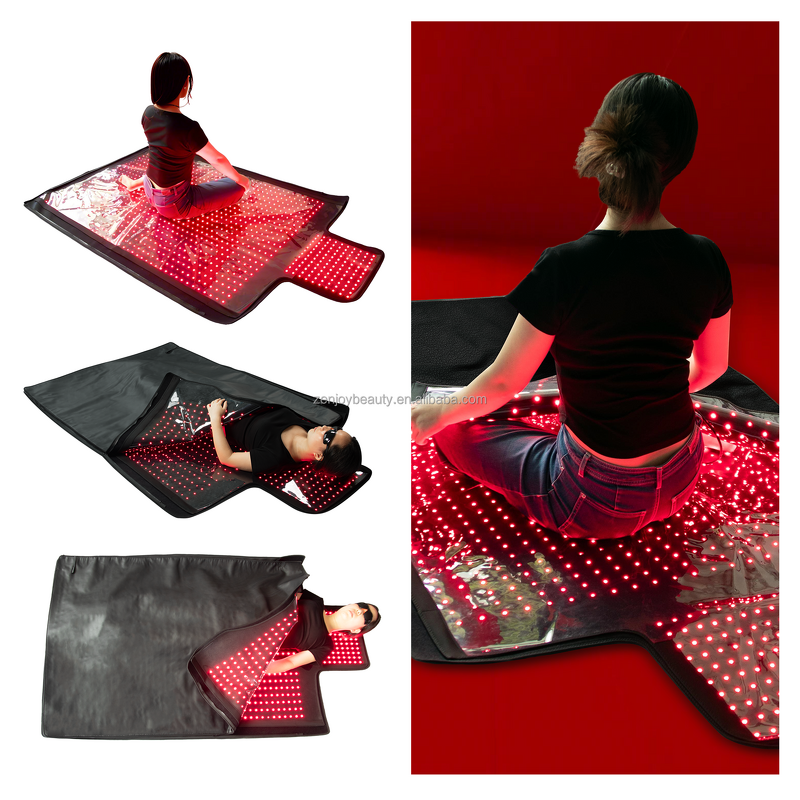 Red Light Therapy Blanket Manufacturer - Full Body 660nm 850nm LED Infrared Sauna Pain Relief Pad