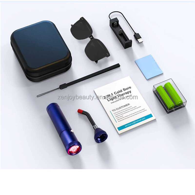 Red Light Therapy Pen Manufacturer - Handheld 2025 Aluminum 5 Wavelengths 460nm 630nm 660nm 850nm for Pain