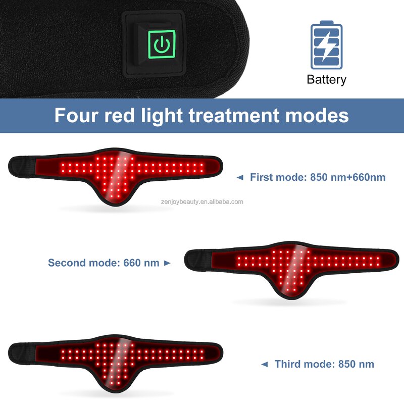 Red Light Therapy Belt Manufacturer - 660nm 850nm Infrared Wrap Home Use for Veterinary Pet Treatment