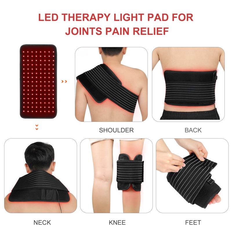 Horse Body Wrap Manufacturer - Built-In Battery LED Near Infrared Wearable Light Therapy Pad Red Light Belt