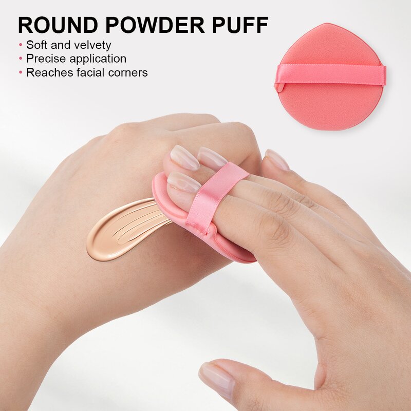 Eye Makeup Tool Set Manufacturer - Wholesale Customized Brush Powder Puff Makeup Egg Beauty Sponge Combination With Gift Box