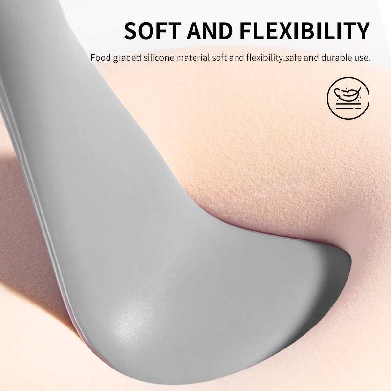 Facial Cleaning Scrubber Manufacturer - Custom Korean Waterproof 2 in 1 Silicone Face Mask Brush Deep Pore Exfoliating Cleaner